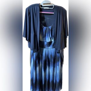 EUC. Sleeveless Dress w/ Jacket